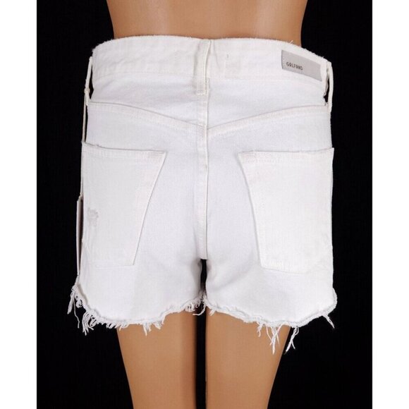 GRLFRND Helena Cut Off Shorts in Pierre White NWT - Picture 8 of 16